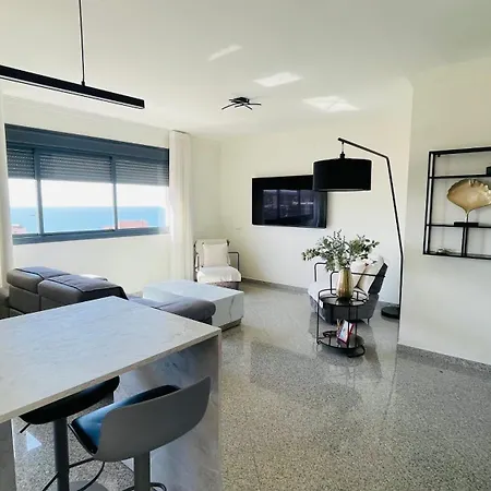 Lägenhet Luxury With Sea Views Private Parking And Terrace